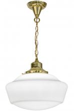 Luma-Spec Lighting 151550 - 16"W Revival Schoolhouse W/Traditional Globe Pendant