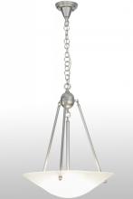 Luma-Spec Lighting 151736 - 20"W Revival Frosted Deco Ball Inverted Pendant