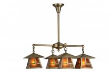 Luma-Spec Lighting 151753 - 30"W Stillwater "T" Mission 4 LT Chandelier