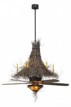 Luma-Spec Lighting 151790 - 68" Wide Twigs W/Fan Light Chandel-Air