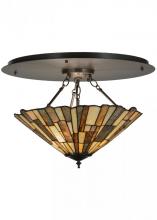 Luma-Spec Lighting 151905 - 24"W Delta Jadestone Flushmount