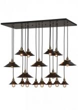 Luma-Spec Lighting 151910 - 54"L Revival Chic 17 LT Cascading Pendant