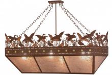 Luma-Spec Lighting 152292 - 48"L Ducks in Flight Oblong Inverted Pendant