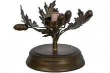 Luma-Spec Lighting 152370 - 7"H Oak Leaf & Acorn Table Base