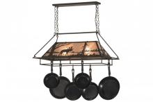 Luma-Spec Lighting 152951 - 39"L Moose at Lake Pot Rack