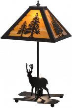 Luma-Spec Lighting 153127 - 21"H Lone Buck W/Lighted Base Table Lamp