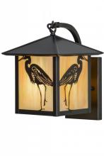 Luma-Spec Lighting 153951 - 8"W Seneca Heron Curved Arm Hanging Wall Sconce