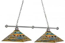 Luma-Spec Lighting 153986 - 43"L Valencia Mission 2 LT Island Pendant
