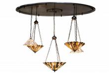 Luma-Spec Lighting 154324 - 72"L Delta Jadestone 5 LT Cascading Pendant