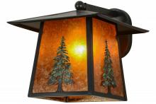 Luma-Spec Lighting 154426 - 12"W Stillwater Tall Pine Solid Mount Wall Sconce