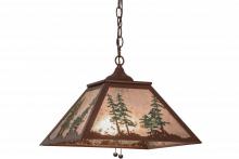 Luma-Spec Lighting 154496 - 16" Square Tall Pines Pendant