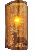 Luma-Spec Lighting 154909 - 9"W Loon Left LED Wall Sconce