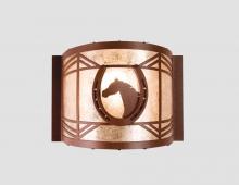 Luma-Spec Lighting 15503 - 12"W Horseshoe Wall Sconce