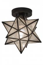 Luma-Spec Lighting 155264 - 9"W Moravian Star Flushmount