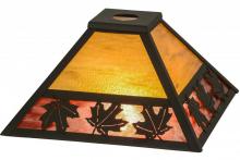 Luma-Spec Lighting 155314 - 13"Sq Maple Leaf Shade