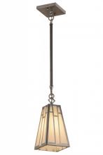 Luma-Spec Lighting 156334 - 5"Sq Double Bar Mission Pendant