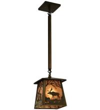 Luma-Spec Lighting 15658 - 7.5"Sq Moose at Dawn Pendant