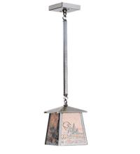 Luma-Spec Lighting 15664 - 7.5"Sq Fly Fishing Creek Bass Pendant