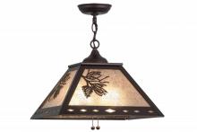 Luma-Spec Lighting 156972 - 16"Sq Winter Pine Pendant