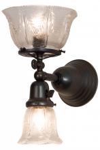 Luma-Spec Lighting 157107 - 8" Wide Revival Gas & Electric 2 Light Wall Sconce