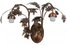 Luma-Spec Lighting 157209 - 20"W Oak Leaf & Acorn 2 LT Wall Sconce Hardware