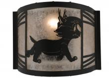 Luma-Spec Lighting 157297 - 12"W Lynx on the Loose Right Wall Sconce