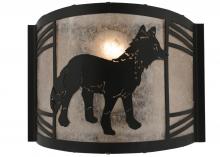 Luma-Spec Lighting 157302 - 12"W Fox on the Loose Right Wall Sconce