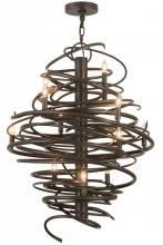 Luma-Spec Lighting 157562 - 28" Wide Cyclone 12 Light Chandelier