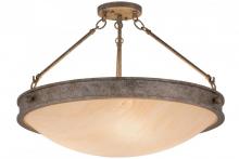 Luma-Spec Lighting 158204 - 22"W Dionne Semi-Flushmount