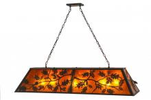Luma-Spec Lighting 158454 - 54"L Oak Leaf & Acorn Oblong Pendant
