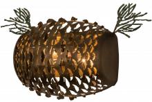 Luma-Spec Lighting 158932 - 14"W Stoneycreek Pinecone Wall Sconce