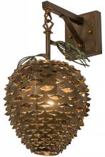 Luma-Spec Lighting 158943 - 11" Wide Stoneycreek Pinecone Hanging Wall Sconce