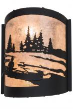 Luma-Spec Lighting 159122 - 10"W Canoe At Lake Wall Sconce