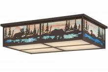 Luma-Spec Lighting 159257 - 36" Long Wildlife at Pine Lake Flushmount