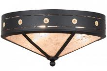 Luma-Spec Lighting 159466 - 18"W Craftsman Target Flushmount