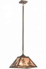 Luma-Spec Lighting 160577 - 16"Sq Tall Pines Pendant