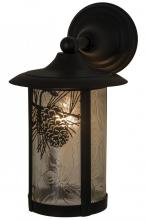Luma-Spec Lighting 160585 - 8"W Fulton Winter Pine Solid Mount Wall Sconce