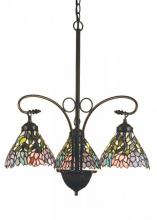 Luma-Spec Lighting 16102 - 28"W Wisteria 3 LT Chandelier