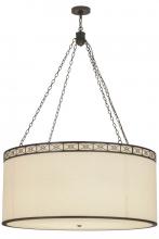Luma-Spec Lighting 161031 - 48"W Cilindro Circle X Textrene Pendant