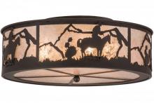 Luma-Spec Lighting 161103 - 22" Wide Cowboy Flushmount