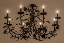 Luma-Spec Lighting 161106 - 42" Wide Pinecone 8 Light Chandelier