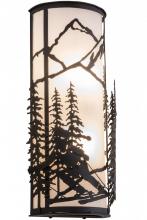 Luma-Spec Lighting 161243 - 9"W Alpine Left Wall Sconce