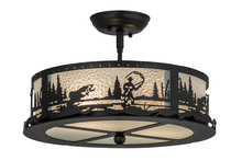 Luma-Spec Lighting 161317 - 16" Wide Fly Fishing Creek Flushmount