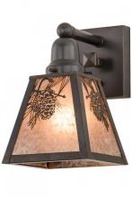 Luma-Spec Lighting 161721 - 6"W Winter Pine Solid Mount Wall Sconce