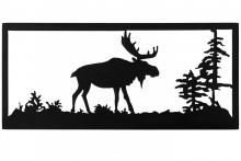 Luma-Spec Lighting 162076 - 18"W Lone Moose Wall Art