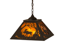 Luma-Spec Lighting 162470 - 16"Sq Moose at Dawn Pendant