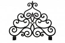 Luma-Spec Lighting 162817 - 36" Wide X 32" High Fleur-de-lis Fireplace Screen