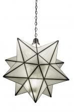 Luma-Spec Lighting 162854 - 24"W Moravian Star Pendant