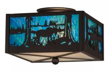 Luma-Spec Lighting 163101 - 10" Square Moose at Lake Flushmount