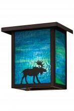 Luma-Spec Lighting 163102 - 8"W Hyde Park Moose Wall Sconce